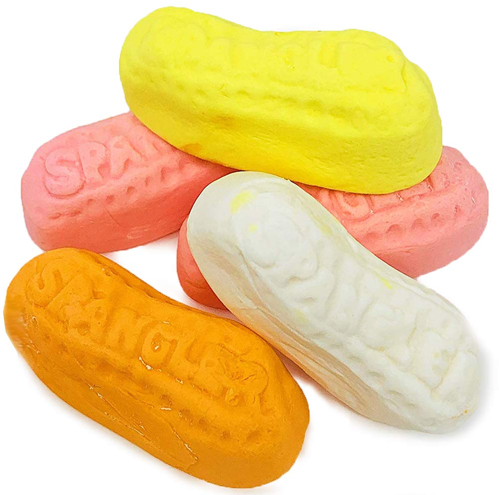 SweetGourmet Colored Circus Peanuts | Retro Marshmallow Candy | 1 Pound