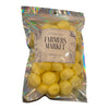 Farmers Market Freeze-Dried Banana Taffy - Banana Candy, Natural Flavor, Freeze-dried Fruit Chewy Candy, Stretch & Tangy - Long 