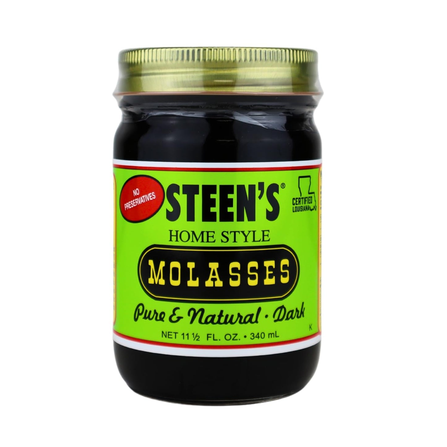 SteenS Home Style Molasses 11.5 Oz - Rich  All-Natural Flavor For Baking And Cooking - 100% Pure & Natural - No Preservatives Homestyle - Hearty Flavor In Flavor Blendgerbread  Cookies  Brown Sugar And Dark Flavor Blend (1 Pack)
