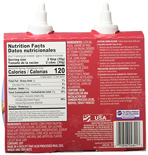 Wilton White Cookie Icing Set, 2-Count