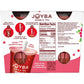 Joyba Raspberry Dragonfruit Black Tea Bubble Tea, 12 fl oz Cup (Pack of 4)