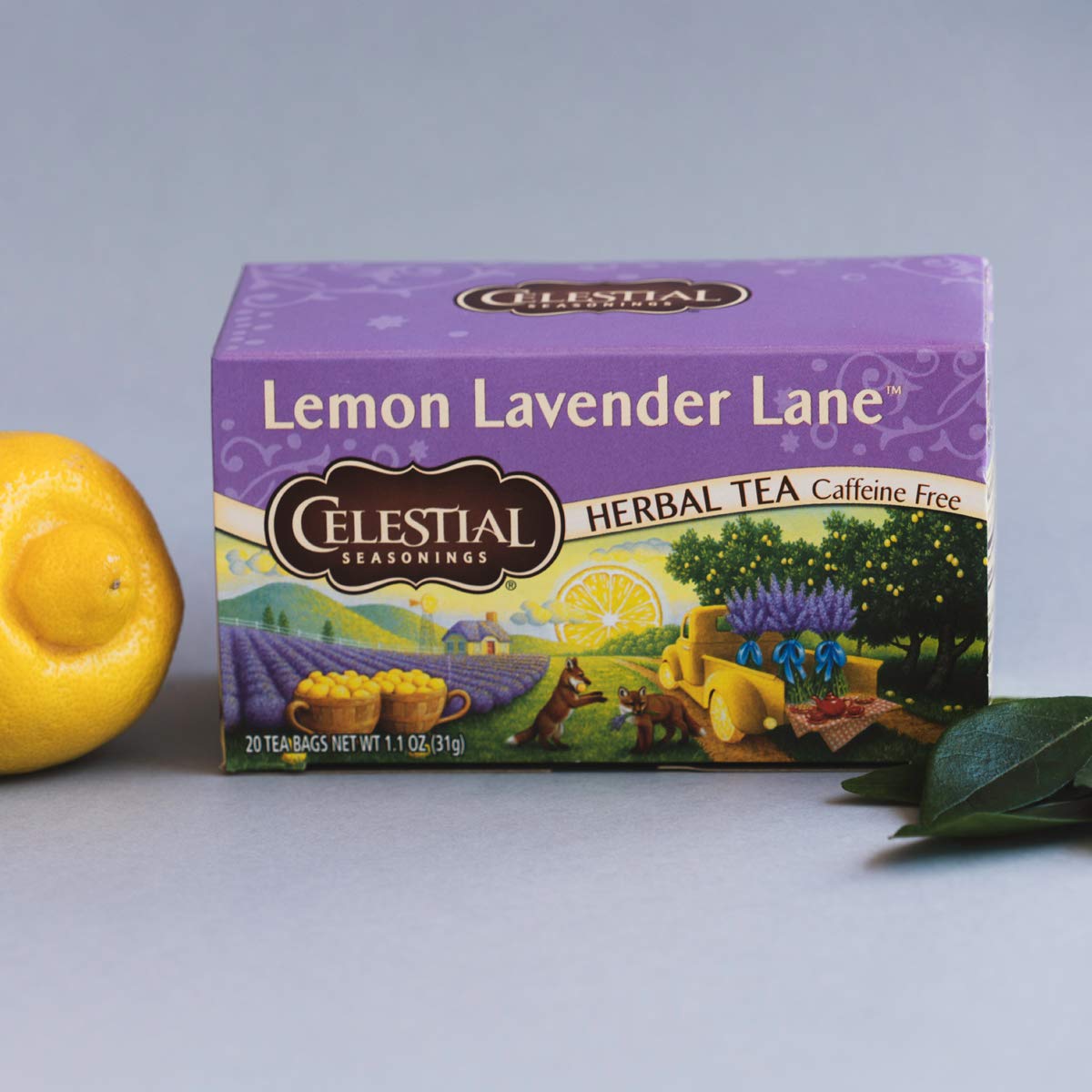 Celestial Seasonings Lemon Lavender Lane Tea, Pack Of 3