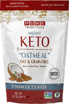 Keto Oatmeal, Unsweetened, Certified Paleo, Keto Certified, Gluten & Grain Free, 6.7 oz