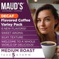 MAUDS Flavored Decaf Coffee Sampler Pack, 24 Count, 6 Flavors, Single Serve Pods, 100% Arabica, KCup Compatible