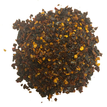 OliveNation Chipotle Flakes, Dried Ripe Jalapeno Peppers, Smoky Authentic South American Medium Heat, Non-GMO, Gluten Free, Kosh