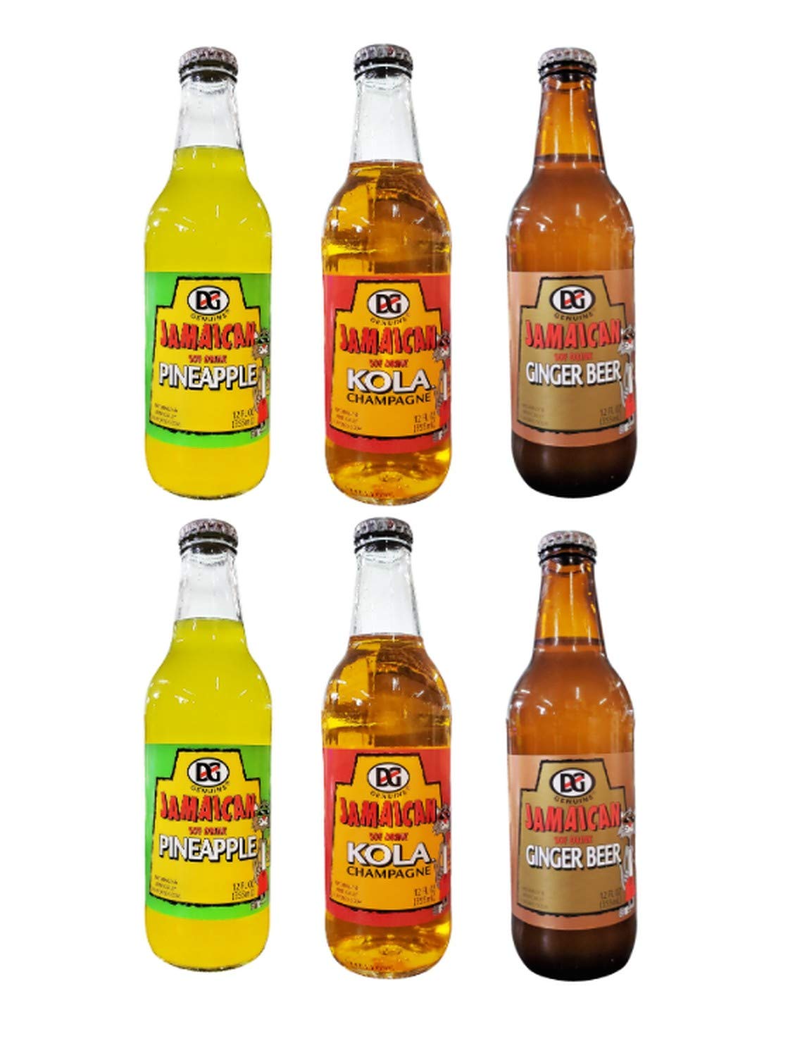 Genuine Jamaican Soft Drinks Bundle - 6 Packs