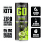 Origin Jocko GO Energy Drinks Sugar Free - KETO, Vitamin B12 & B6 - 12 Fl Oz (Pack of 12) - Sour Apple