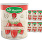6 Pack, La San Marzano, Italian Whole Peeled Tomatoes In Puree With Basil, Non- Dop, Packed In San Marzano, Product Of Italy, 6