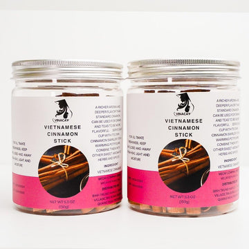 Cinnamon Stick 5.3 Oz (150g), Saigon Cinnamon Sticks Bulk, 100% Raw Organic Cinnamon Sticks, Pure Cinnamon Spice from Vietnam, C