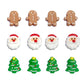 Sentovac 12Pcs Edible Cake Decorations And Cupcake Toppers | Santa, Tree, Sprinkles For Christmas And Birthday Parties