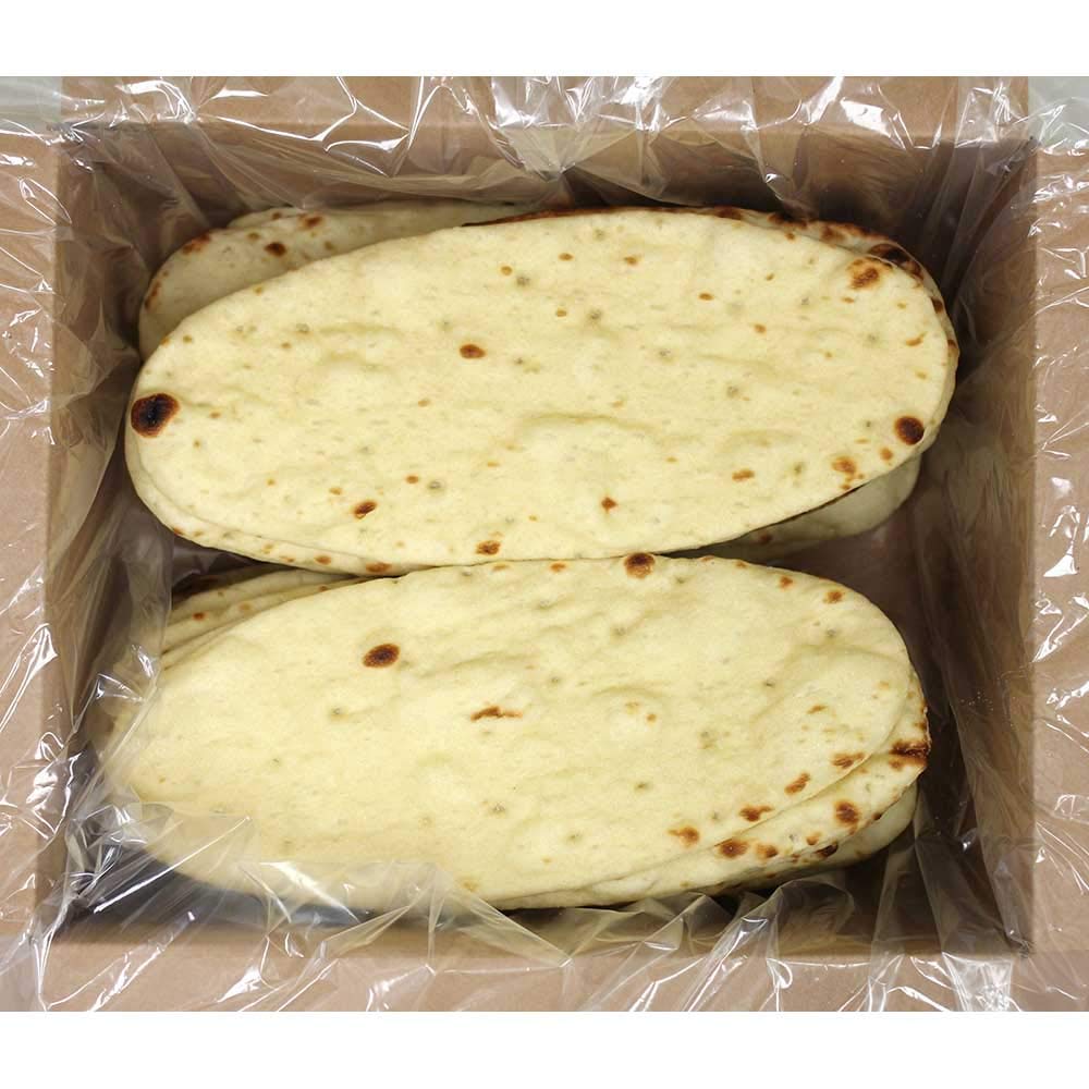 Stonefire Oval Thin Flatbread, 13 x 5 inch, 36 per case, Ideal for Wraps and Sandwiches