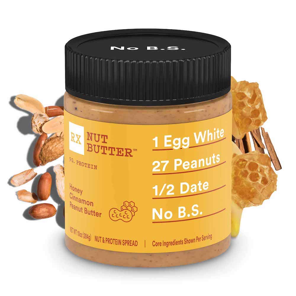 BAR Honey Cinnamon Peanut Butter, Keto Snack, Gluten Free, 10 Ounce (Pack of 1)