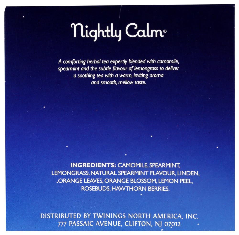 Twinings Nightly Calm K-Cup, 12 Count (Pack Of 2)