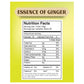 Elephant Park Natural Honey Ginger Crystals Instant Herbal Tea Bags - 20 Packets, Caffeine Free, Made with Real Honey and Fresh Ginger Root