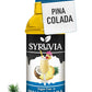 Syruvia Sugar-Free Pina Colada Syrup - 25.4 fl oz. Premium Coffee Flavoring Syrup. 0 Calories, Kosher, and Gluten-Free. Perfect 
