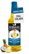 Syruvia Sugar-Free Pina Colada Syrup - 25.4 fl oz. Premium Coffee Flavoring Syrup. 0 Calories, Kosher, and Gluten-Free. Perfect 