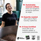 Equator Coffees, Tigerwalk Espresso, Whole Bean Coffee, Medium Roast, Fresh Roasted, Cherry, Chocolate, Strawberry And Lemon Flavor Notes, Sustainable, 10.5 Oz Bag