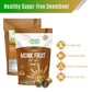 Health Garden Monk Fruit Sweetener, Golden- Non Gmo - Gluten Free - Sugar Substitute - Kosher - Keto Friendly (1 Lb)