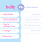 Belly Chocolate Chip Cookie Mix With Collagen Protein | High-Protein | Soft & Chewy Cookies | Grain-Free Dairy-Free Nut-Free | H
