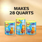 Lipton Iced Tea Mix, Lemon Sweetened Iced Tea, Makes 28 Quarts (Pack of 2)