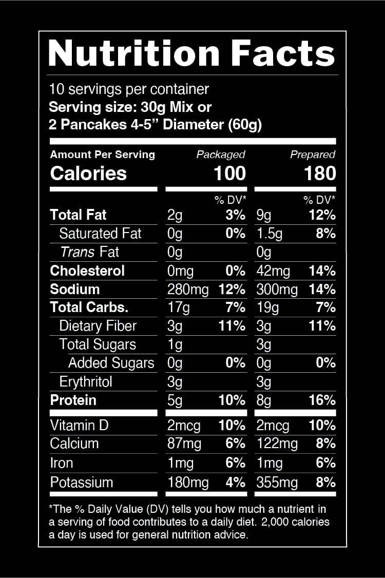 TruEats Pancake & Waffle Mix, Vegan, Gluten Free, Low Glycemic, No Sugar Added, 10.6 Ounce