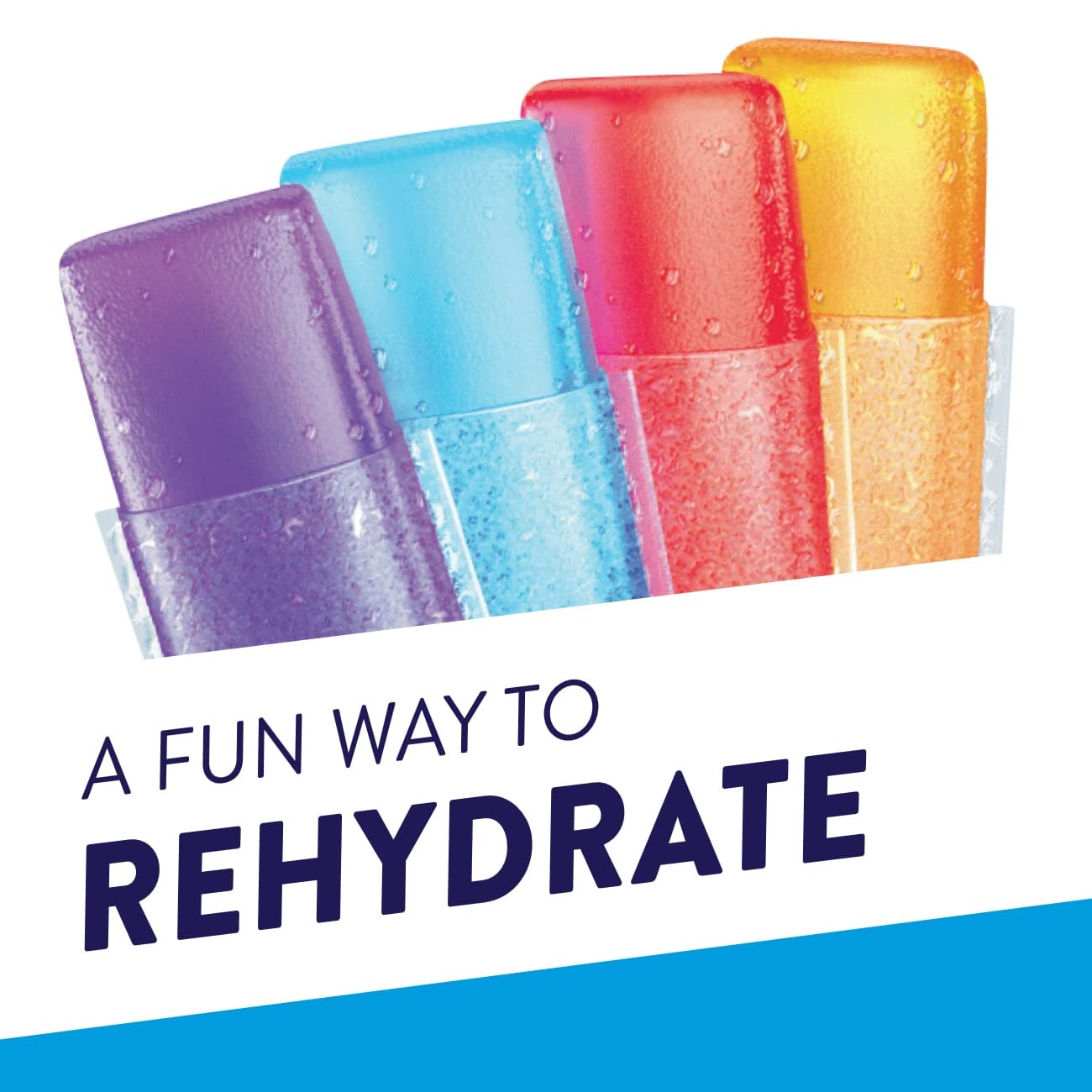 Pedialyte Electrolyte Solution Freezer Pops, Variety Pack, 16 Count (Pack Of 4)