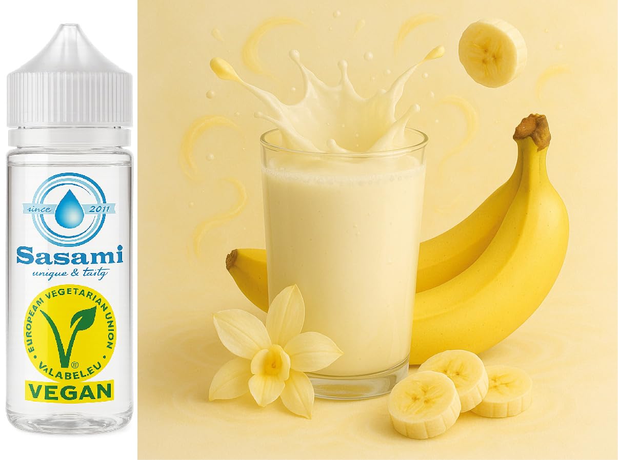 Buttermilk Banana Flavor Concentrate - Vegan - Sasami - 10ml