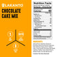 Lakanto Sugar Free Keto Cake Mix - Sweetened With Monk Fruit, Gluten Free, 1 Net Carb, Keto Diet Friendly, Delicious - Chocolate
