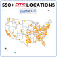 Wonderbox - Amc Movie Theatres Bundle - 4 Black Tickets + 4 Drinks + 2 Popcorn - Original Gift Idea - Experience Gift - 550 Loca