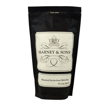 Harney & Sons Roasted Buckwheat Matcha Tea, 50 Sachets, 50 Count, Model 20-1212