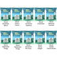 Gourmet Flavored Decaf Coffee Sampler Pack - 10 Bags Of Unique Flavored Coffees - Roasted By Door County Coffee