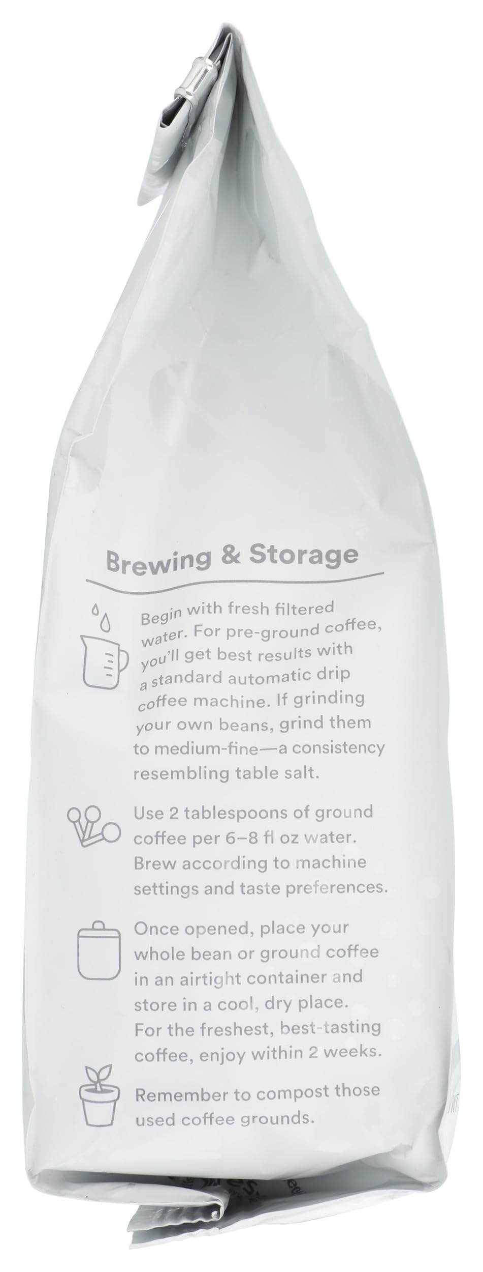 365 By Whole Foods Market, Organic Decaf Buzz Free Full City Roast Ground Coffee, 10 Ounce
