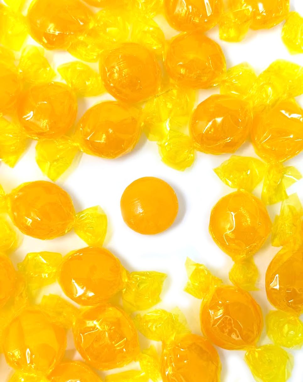 Sweetgourmet Butterscotch Buttons | Arcor Premium Bulk Wrapped Hard Candy | 3 Pounds