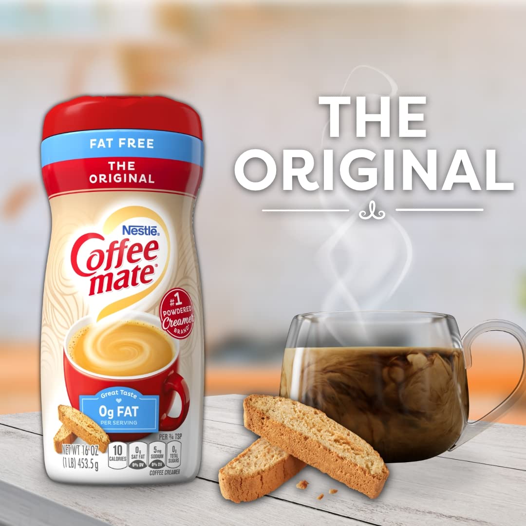 Coffee Mate Original Fat Free Powdered Coffee Creamer 1 Pack 16 Oz