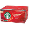 Starbucks Limited Edition Holiday Blend K-Cup Pods - 72 Count