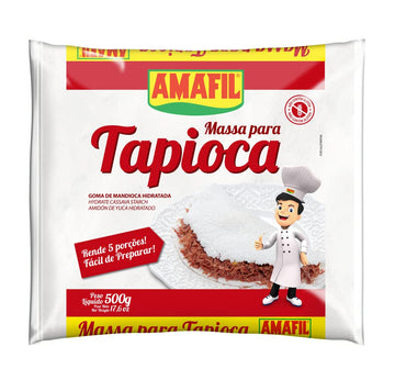 Tapioca Flour Hydrated Gluten Free 17.6 Oz ( Pack Of 2 ) Massa Para Tapioca - Amafil