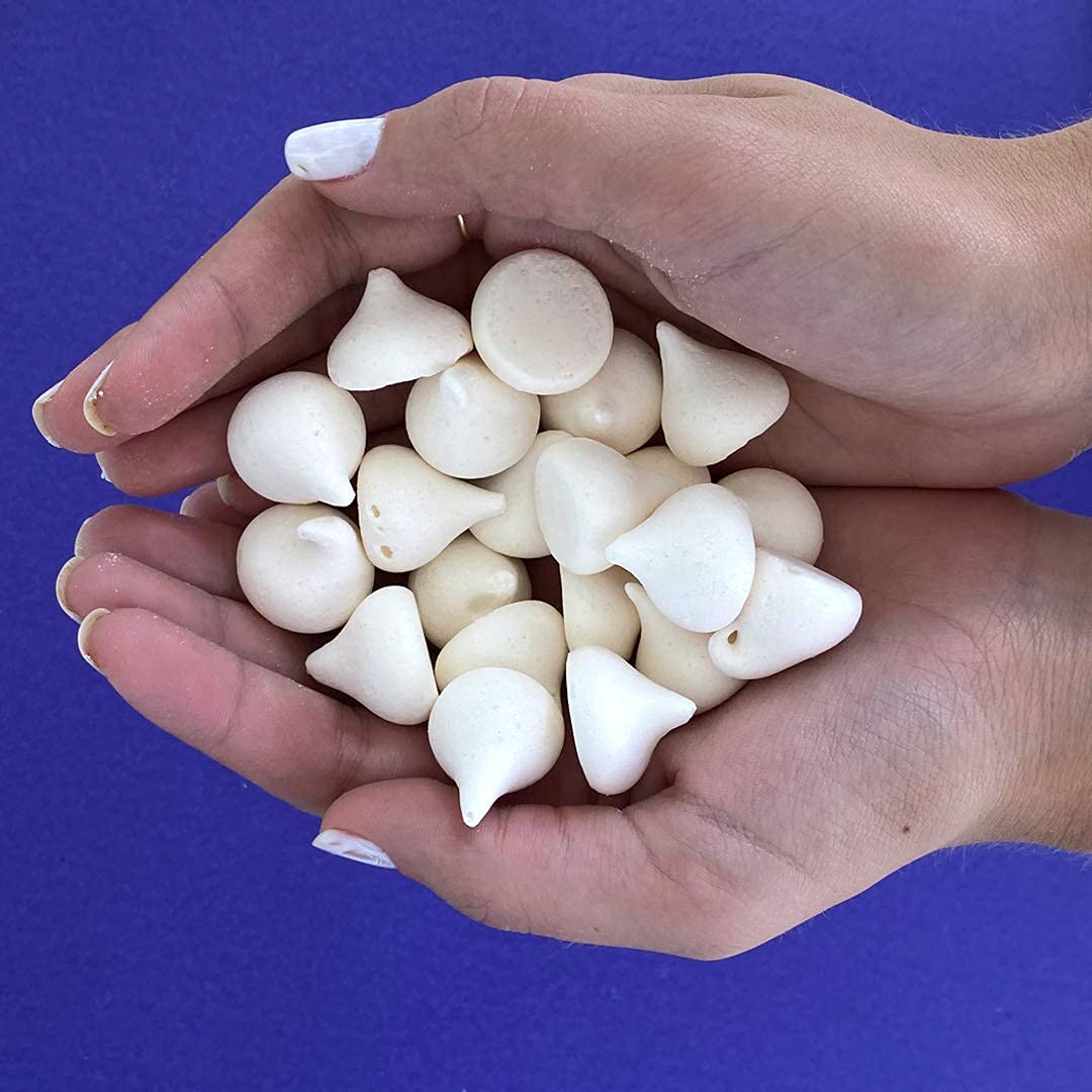 Krunchy Melts Original Meringue Cookies | Vanilla Minis Flavor | Only 90 Calories Per Serving | Fat Free, Gluten Free, Dairy Free (4 Oz)