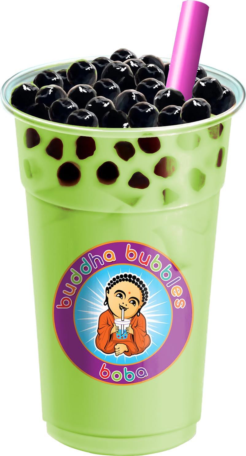 Buddha Bubbles Boba Premium HONEYDEW MELON Boba Tea Drink Mix 10 Ounces