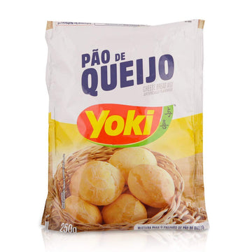 Amafil, Bread Mix Mistura para Po de Queijo Yoki 8.80 oz 250g GLUTENFREE PACK OF, cheese, 8.8185 Ounce, (Pack of 12)