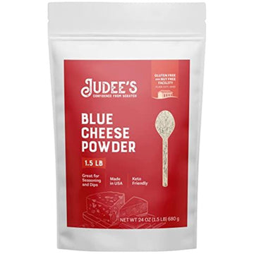Judee   S Blue Cheese Powder 1.5 Lb - Gluten-Free And Nut-Free - Use In Seasonings And Salad Dressings - Great For Dips, Spreads