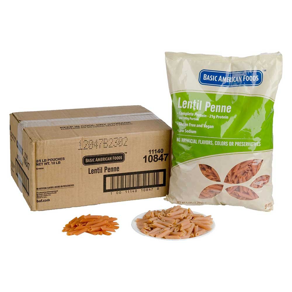 Baf Red Lntl Penne Pasta ( 2 X 5 Lb   )