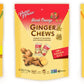 Prince Of Peace Ginger Chews Variety Pack 4Oz - Flavors Original, Lemon, Blood Orange, 100% Natural, Non-Gmo, Vegan And Gluten-F