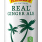 Reeds Zero Sugar Ginger Ale - Organic Ginger - 12oz Slim Cans, 24 Pack