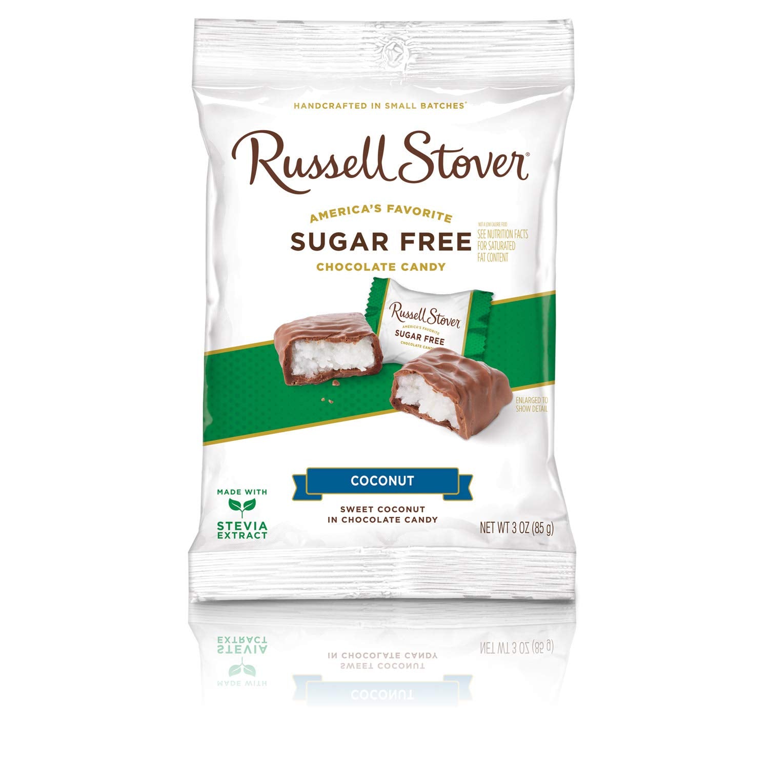Russell Stover Candies Sugar Free Coconut, 3 Ounce Bag