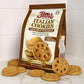 Flora Italian Cookies Golden Wheels - Italian Shortbread Cookies With Cane Sugar Crystals - Traditional Recipe - No Hydrogenated