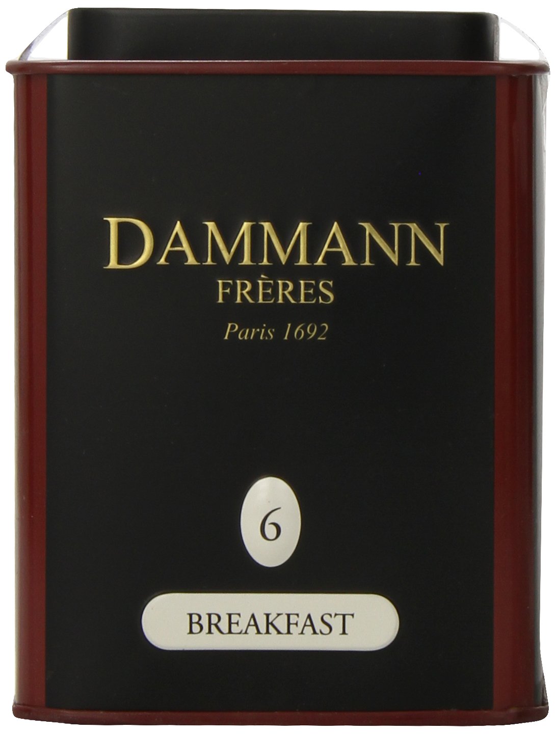 Dammann Freres Breakfast Loose Tea, 3.5 Ounce Tin