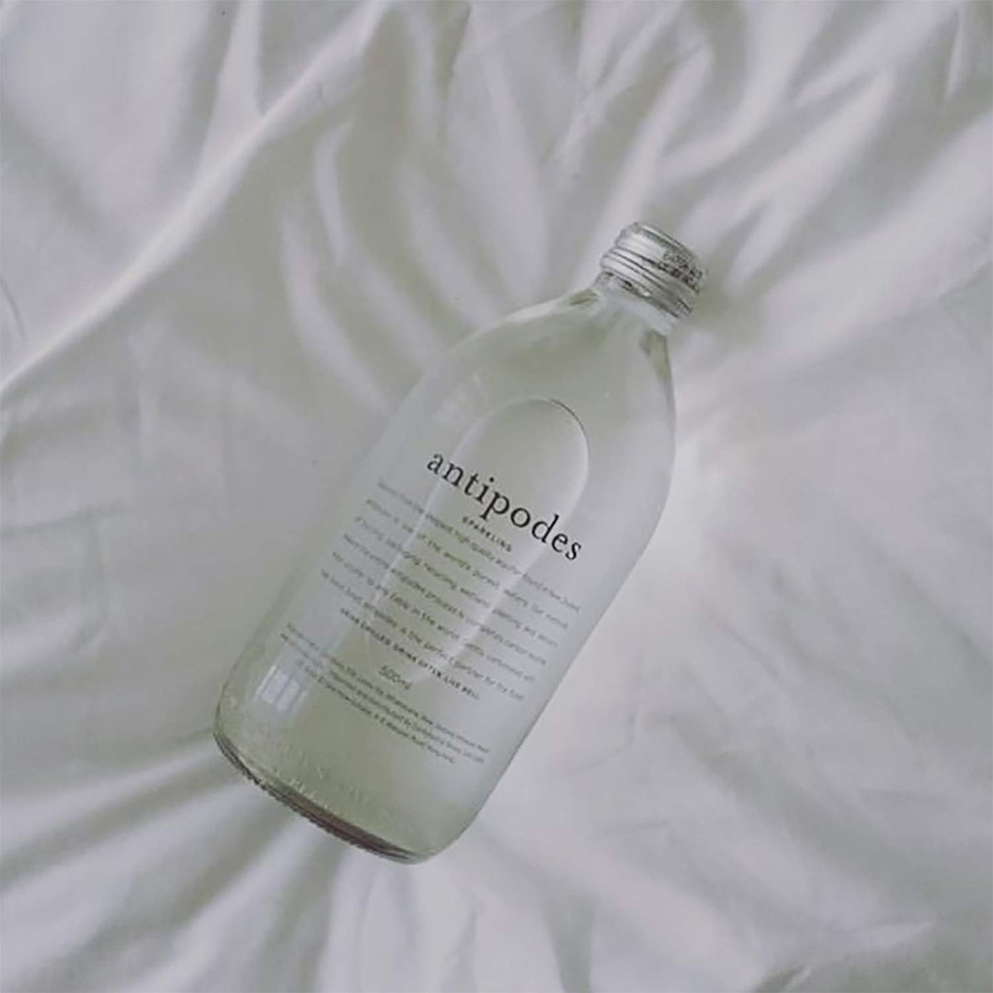 ANTIPODES Sparkling Water - 33.8 Fl Oz (Pack of 6 Glass Bottles)