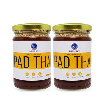 Eastern Blue Pad Thai Sauce Pack of 2-16 Oz | Authentic Traditional Pad Thai Sauce | Vegan, Gluten Free & Nuts Free Asian Dish f