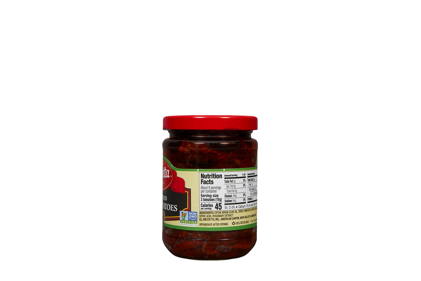 Mezzetta Sun-Ripened Dried Tomatoes In Olive Oil (6X8Oz)