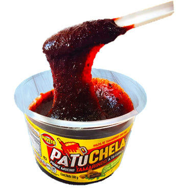 Pavito Patachela Chamoy Flavor Pulp Paste Candy For Micheladas 500 Grams